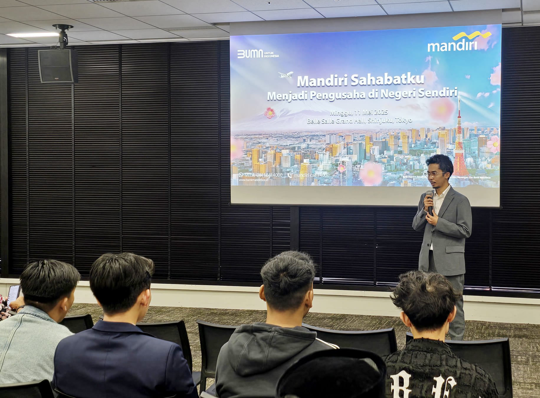 Mandiri Sahabatku Sapa 250 PMI di Jepang, Dorong Semangat Wirausaha