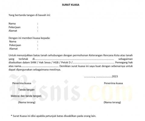 10 Contoh Surat Kuasa Untuk Berbagai Keperluan