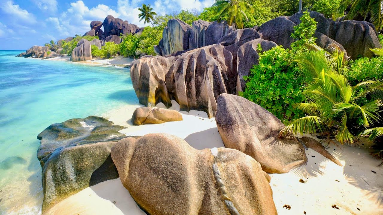 Anse Source D'Argent, Seychelles pantai terindah