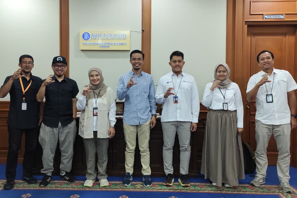 Kunjungan Bisnis Indonesia ke Kantor Perwakilan Bank Indonesia Cirebon, Rabu (3/6/2026)./Bisnis-Hakim Baihaqi