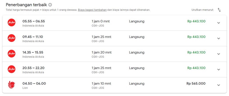 Lion Air Turun Harga vs Indonesia Airasia, Yang termurah Ternyata Bukan Keduanya
