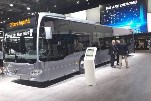 LAPORAN DARI HANNOVER: Mercedes-Benz Citaro Hybrid Bus Terbaik 2019