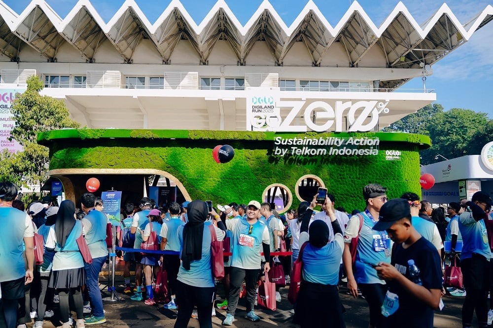 Peduli Bumi, Telkom Kompensasi Emisi Digiland 2025