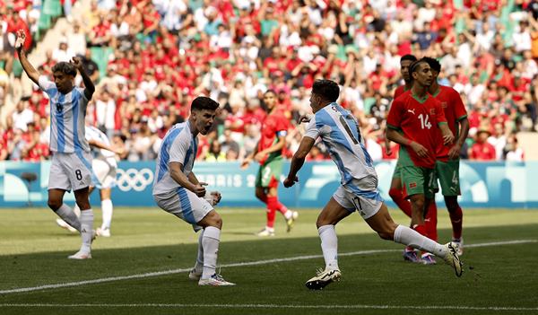 Hasil Argentina vs Maroko, REUTERS-Thaier Al-Sudani