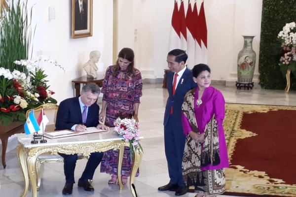 Presiden Argentina Mauricio Macri Berkunjung ke Istana Bogor