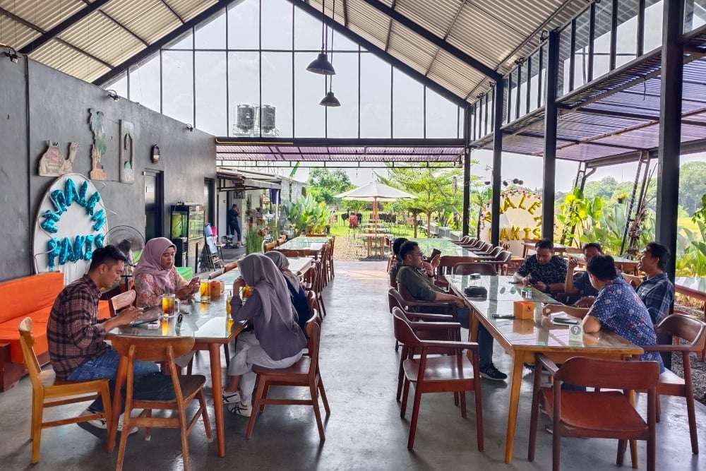 Jelajah Ekspor 2025: Suasana Ndalem Pakis, Restoran Tepi Sawah di Klaten