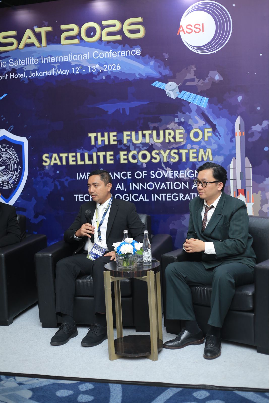 Ketua Umum Asosiasi Satelit Indonesia (ASSI) Risdianto Yuli Hermansyah