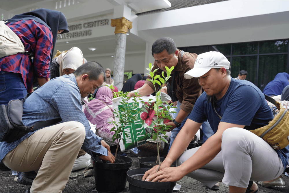 Pusri Dorong Ketahanan Pangan melalui Pelatihan Urban Farming