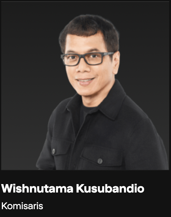 Wishnutama Kusubandio/ tangkapan layar website GoTo