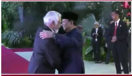 Xanana dan Prabowo