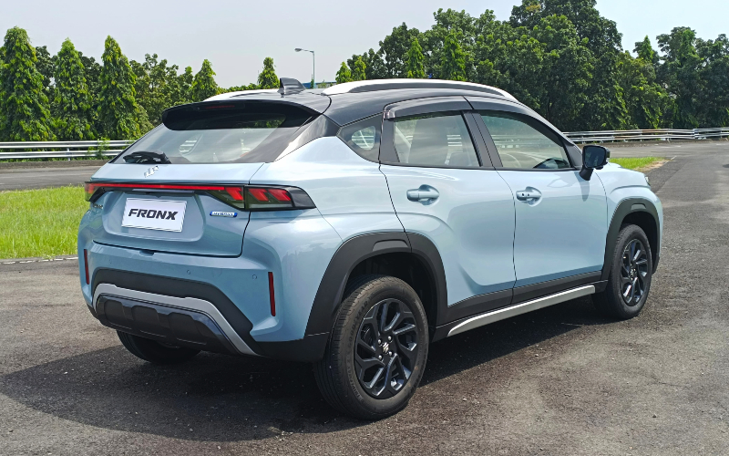 Suzuki Fronx, produk baru yang akan diluncurkan Suzuki pada 28 Mei 2025/Bisnis-Rizqi Rajendra.