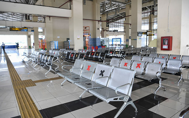 Penampakan salah satu terminal di Jakarta