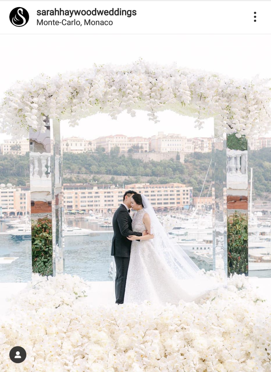 Ini Potret Kebahagiaan Pernikahan Keluarga Sampoerna di Monaco