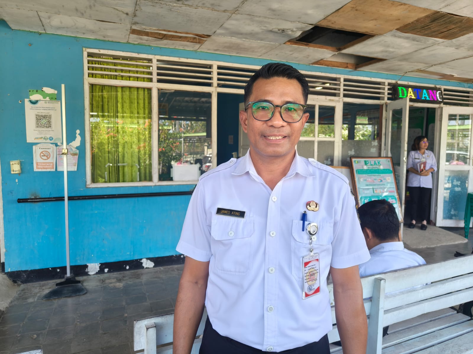 Kepala Bidang Infrastruktur Teknologi dan Informasi Kominfo Kupang James Ating