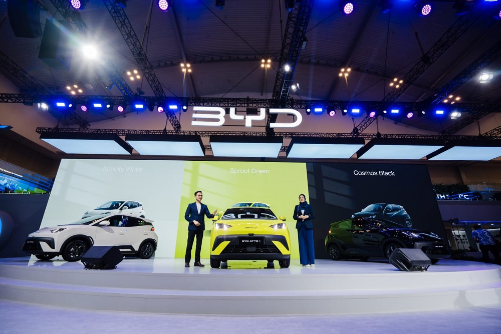 BYD Atto 1 Gebrak Pasar Mobil Listrik RI, Harga Mulai Rp195 Juta
