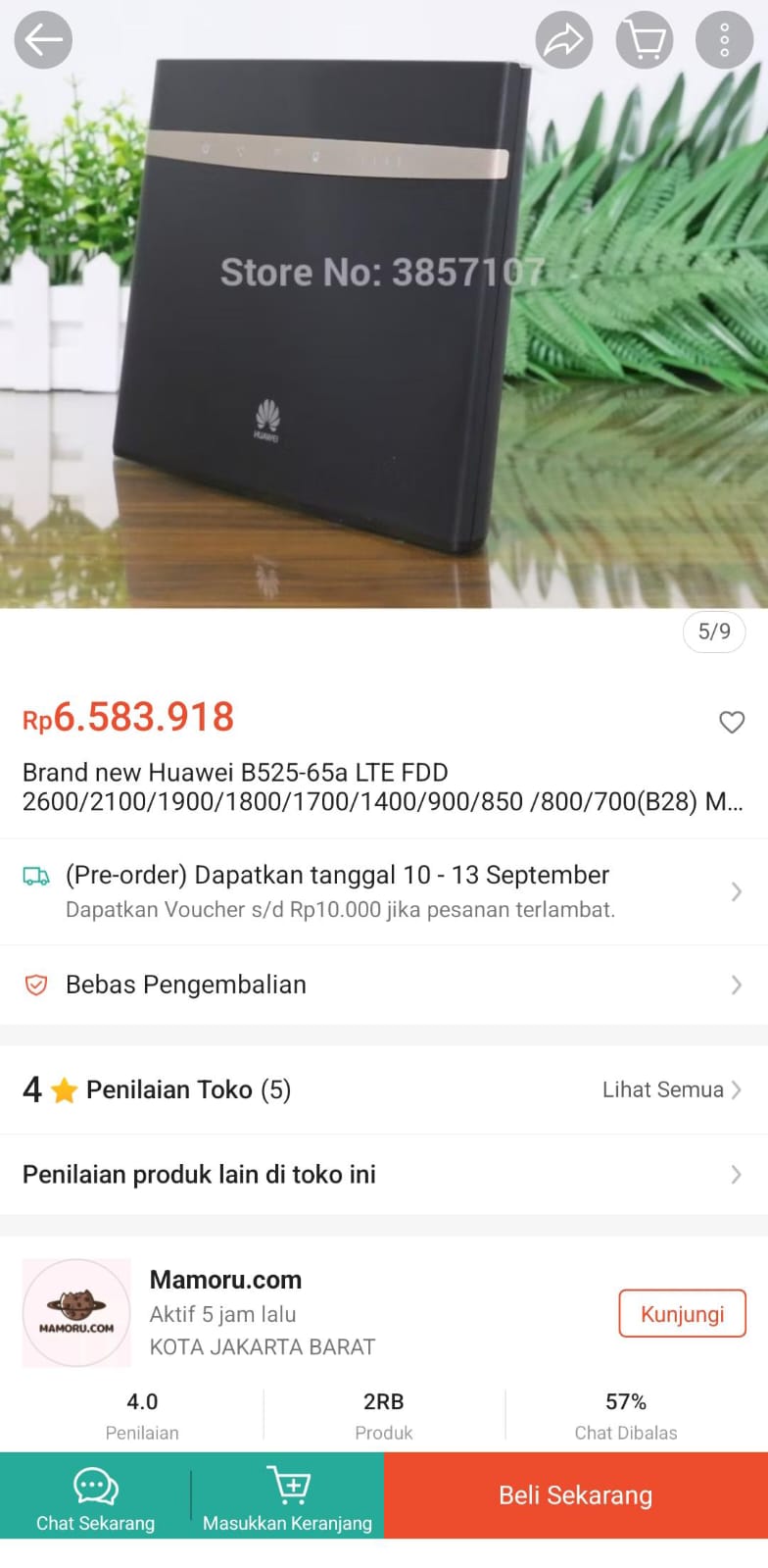 Modem pita frekuensi 1,4 GHz