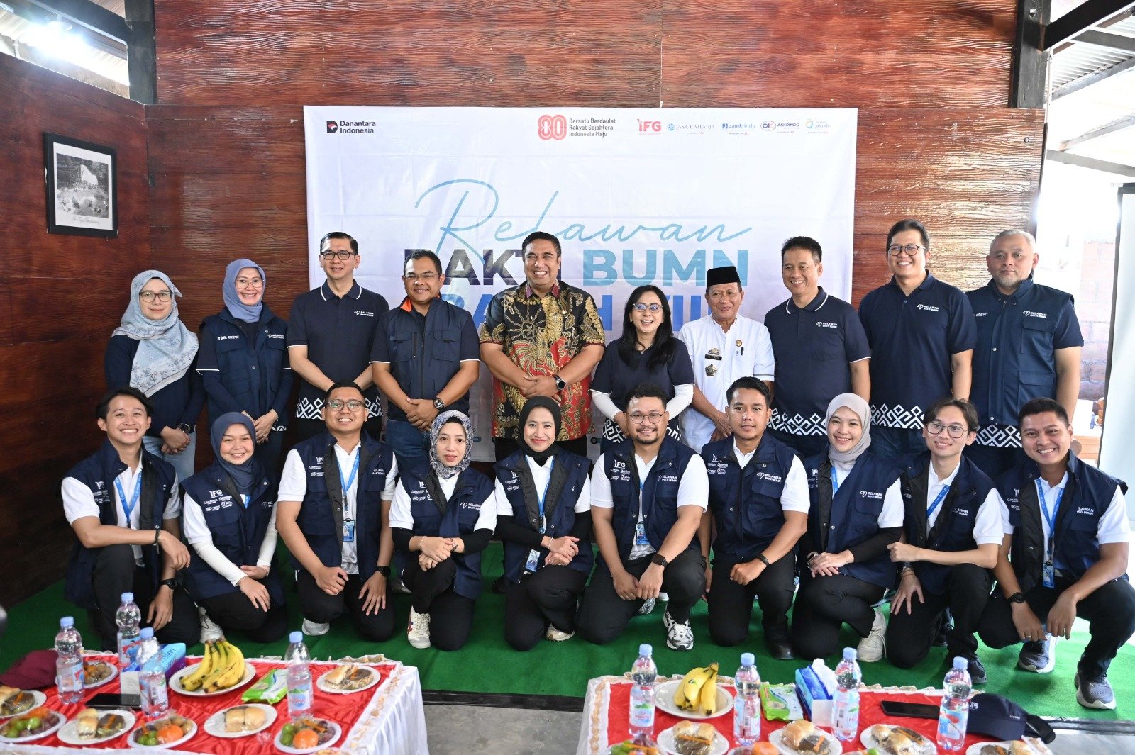 HUT RI, Askrindo Tingkatkan Ekonomi Sulsel Lewat Relawan Bakti BUMN 2025