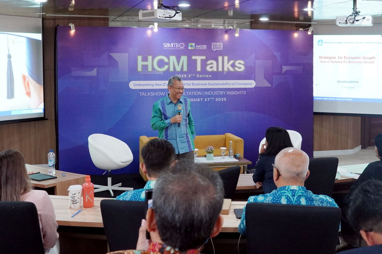 HCM Talks SBM ITB 2025 Bahas Peran Gen Z dalam Bisnis Berkelanjutan