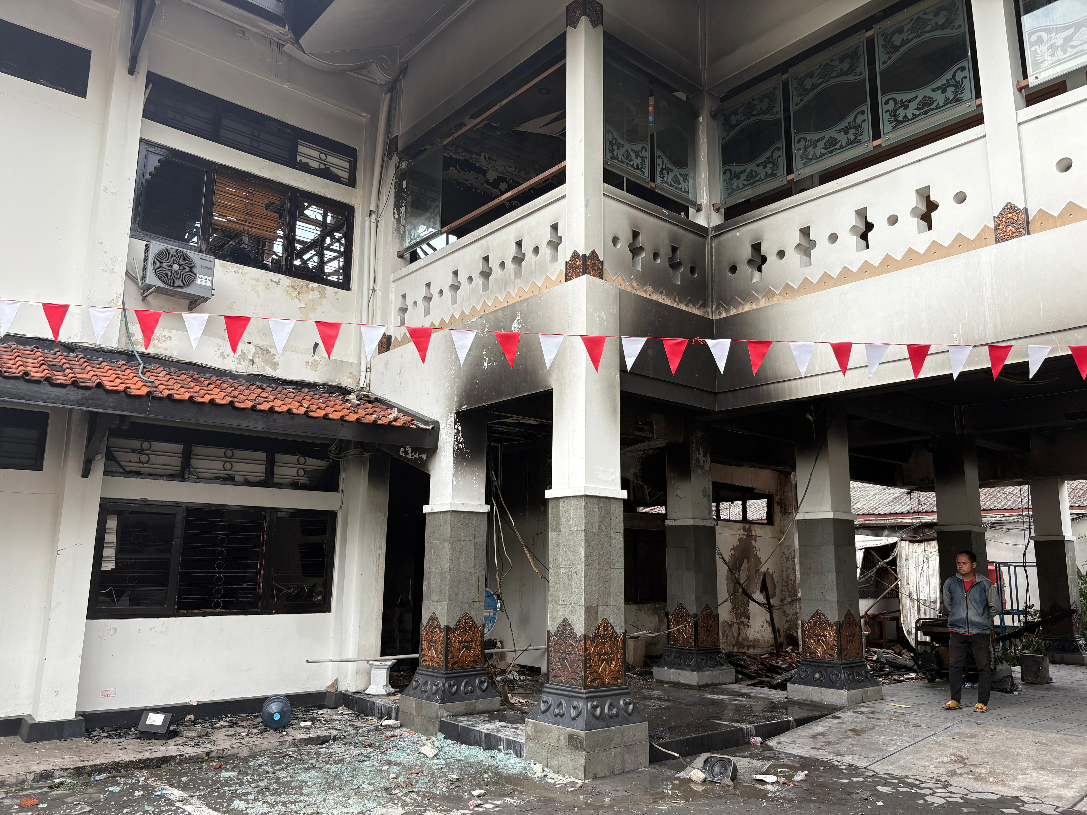 Foto-foto Kerusakan Gedung DPRD Solo Pasca Demo pada Jumat (29/8/2025)