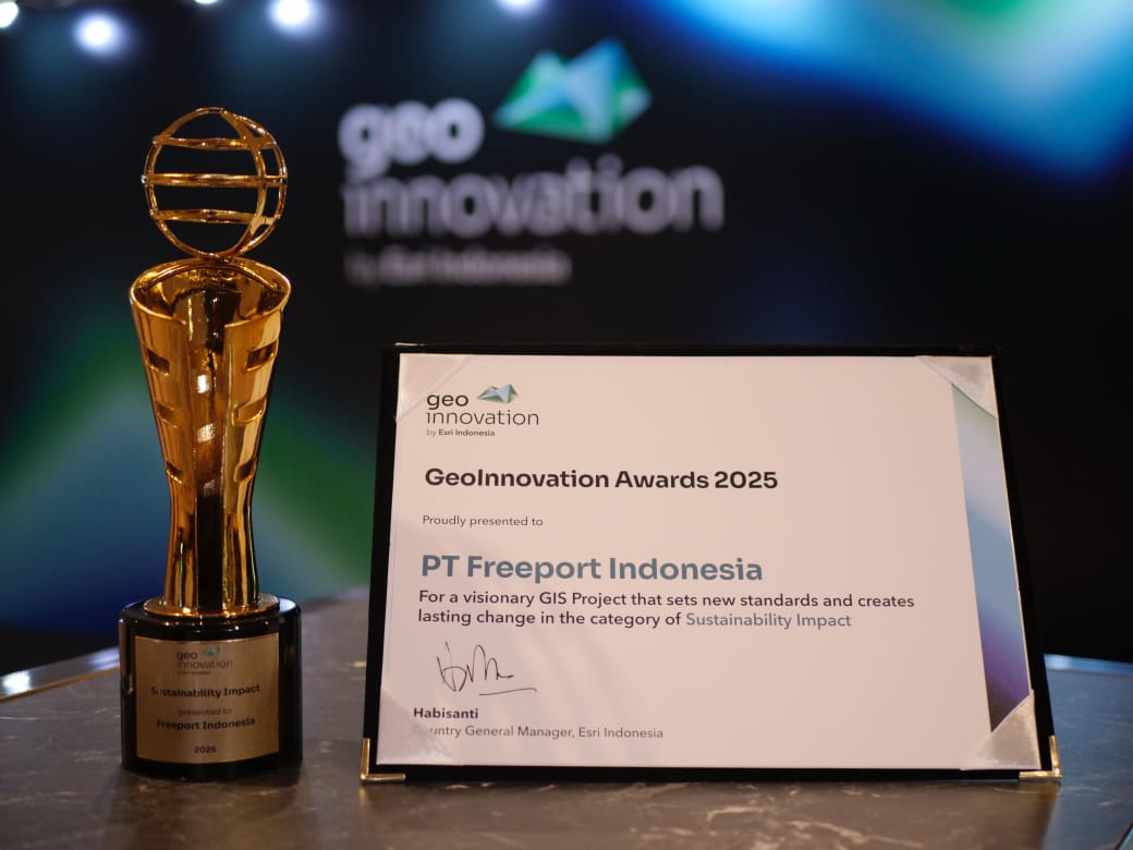 Freeport Indonesia Raih GeoInnovation Award