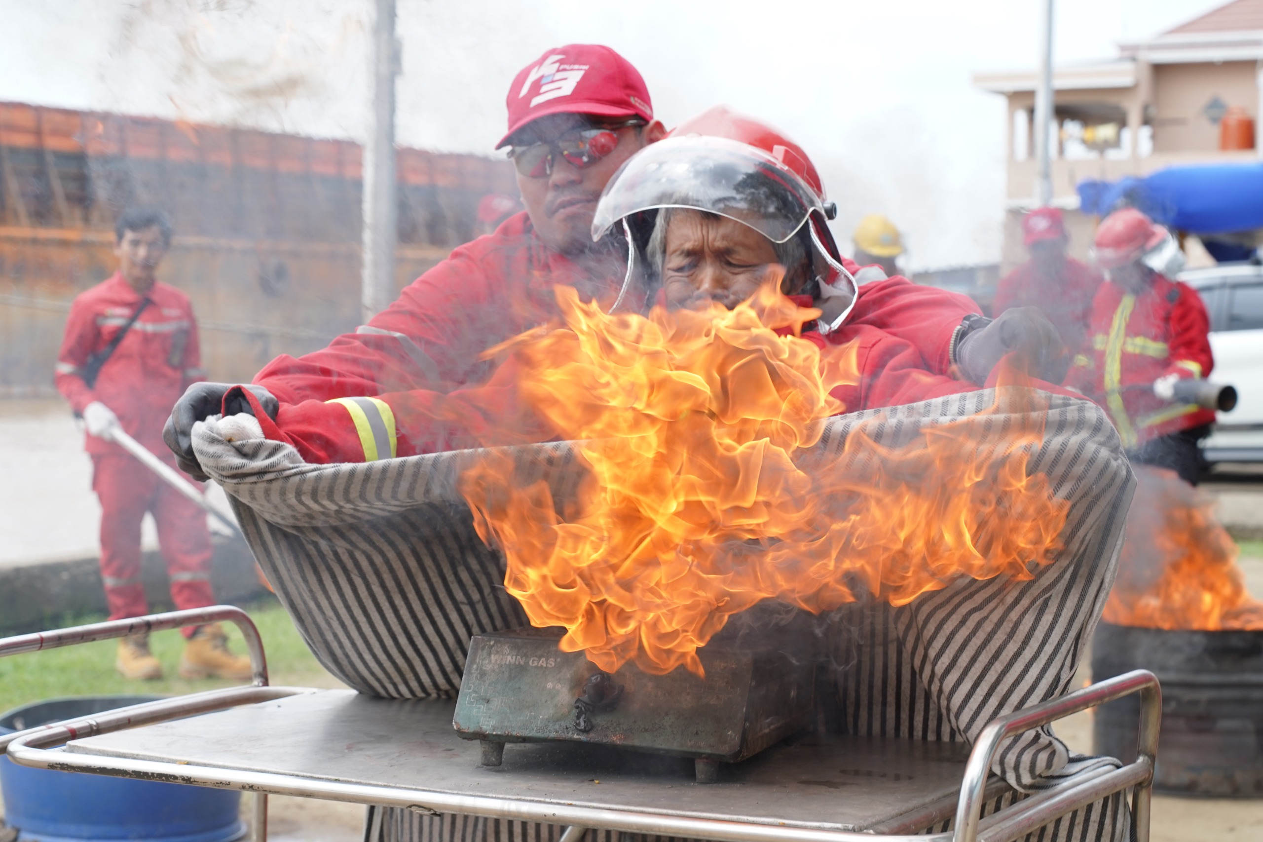 Peringati Bulan K3 Nasional, Pusri Gelar Safety Goes to Society