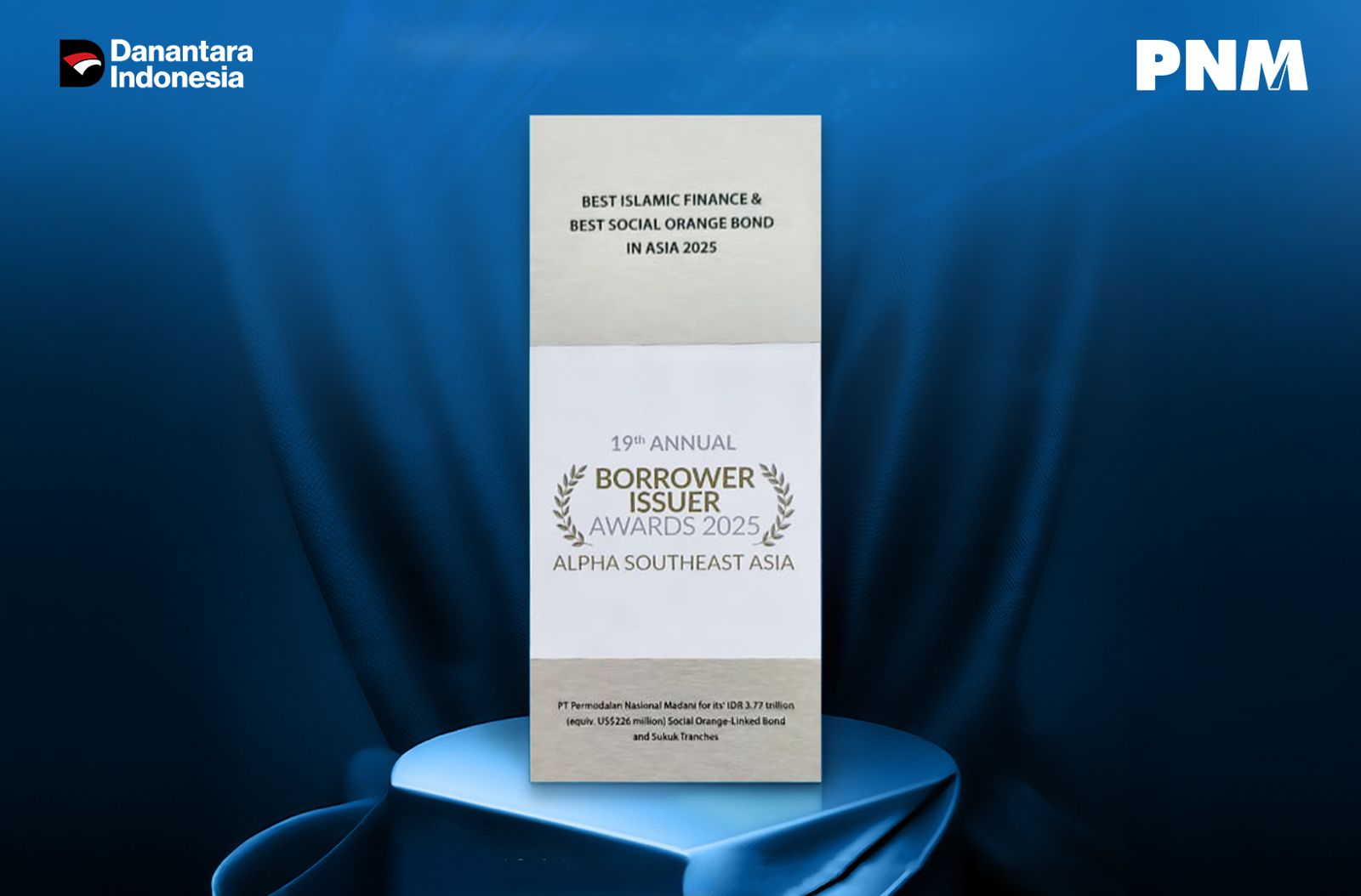 PNM Raih Apresiasi Internasional Lewat Orange Bonds