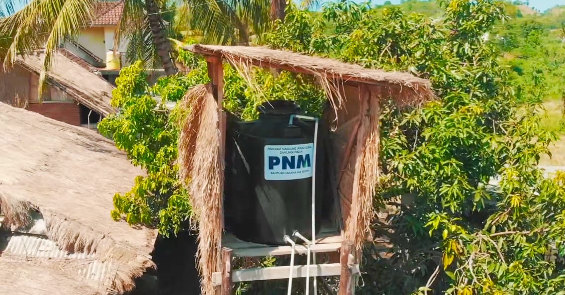 PNM Hadirkan Air Bersih untuk Dukung Usaha Produktif
