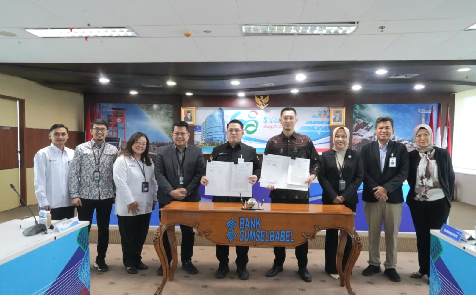 Permudah Layanan, Bank Sumsel Babel-Taspen Perluas Kerja Sama Pembayaran