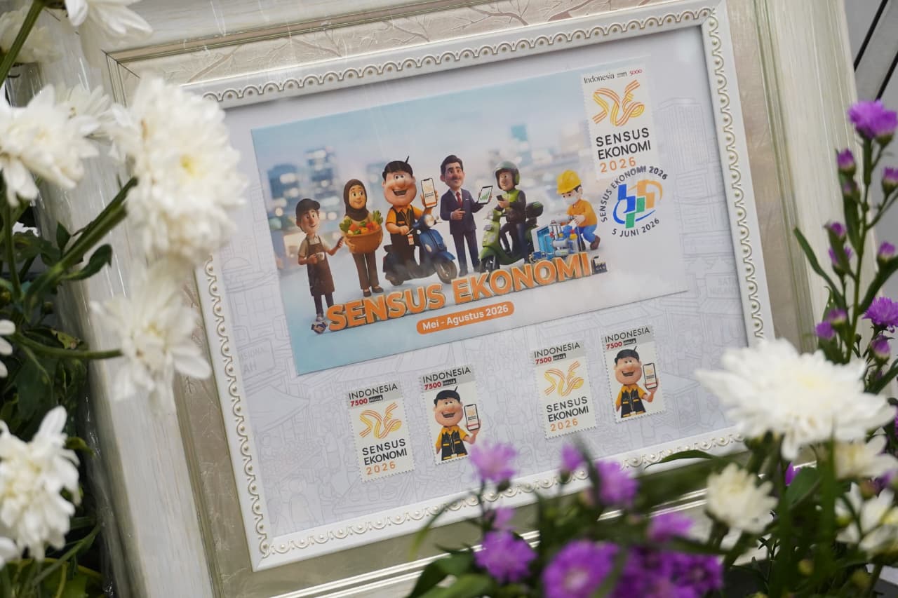 Ukir Sejarah, BPS-PT Pos Indonesia Luncurkan Sampul Edisi Khusus SE2026