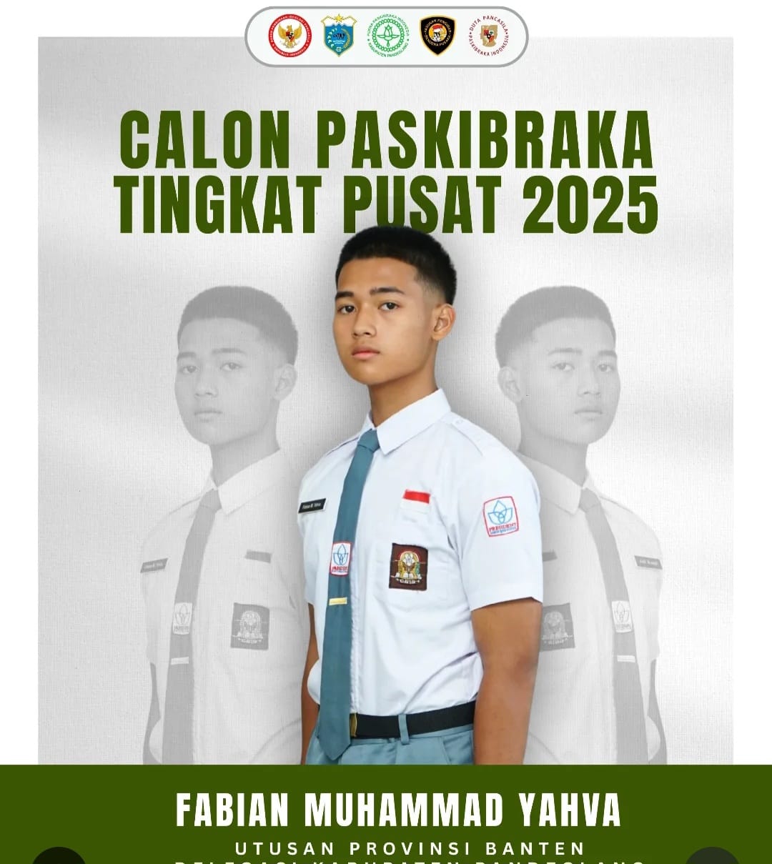 Potret Putra Sulung Denny Cagur Jadi Paskibraka Banten