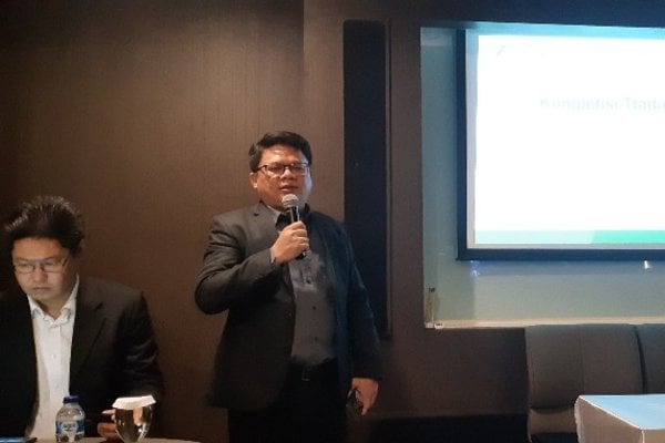 Ariston Tjendra, Kepala Bidang Riset dan Konten PT Monex Investindo Futures di Jakarta (31/10/2018)./Mutiara Nabila