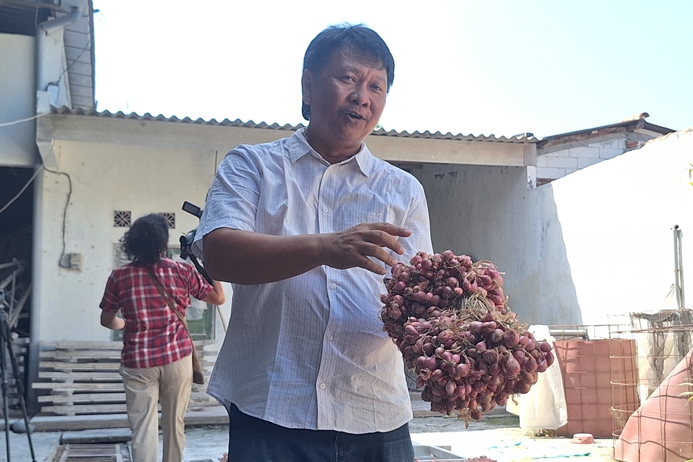 Pembina Gapoktan Karya Abadi Nganjuk Bambang Suparno 