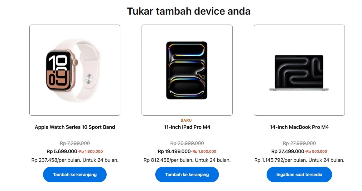 Promo Diskon iPhone di iBox, Digimap dan Ecommerce, Jelang Peluncuran iPhone 17