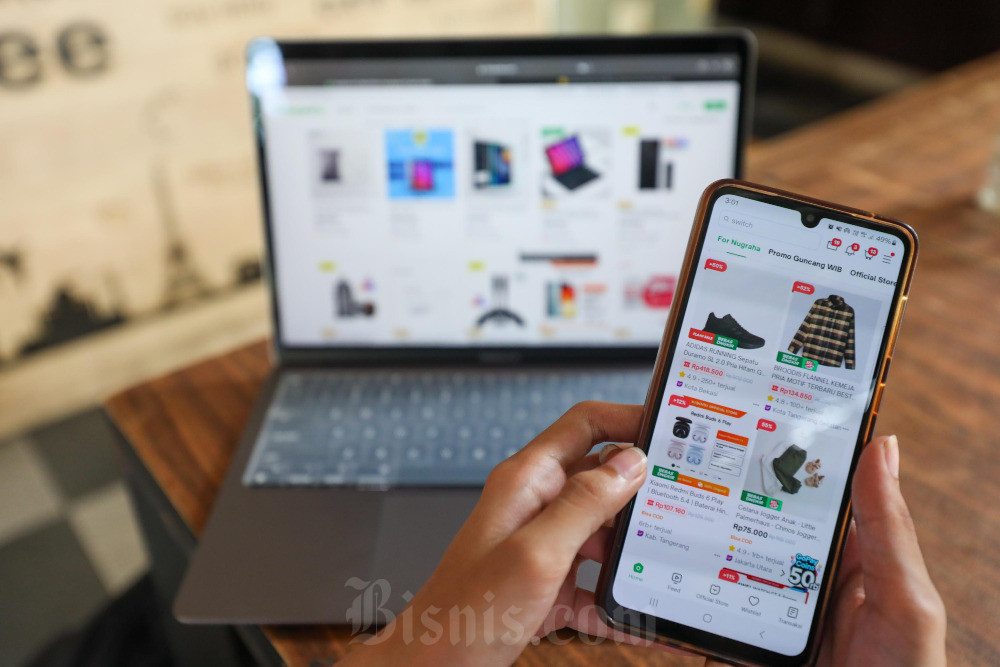 Aktivitas belanja online konsumen