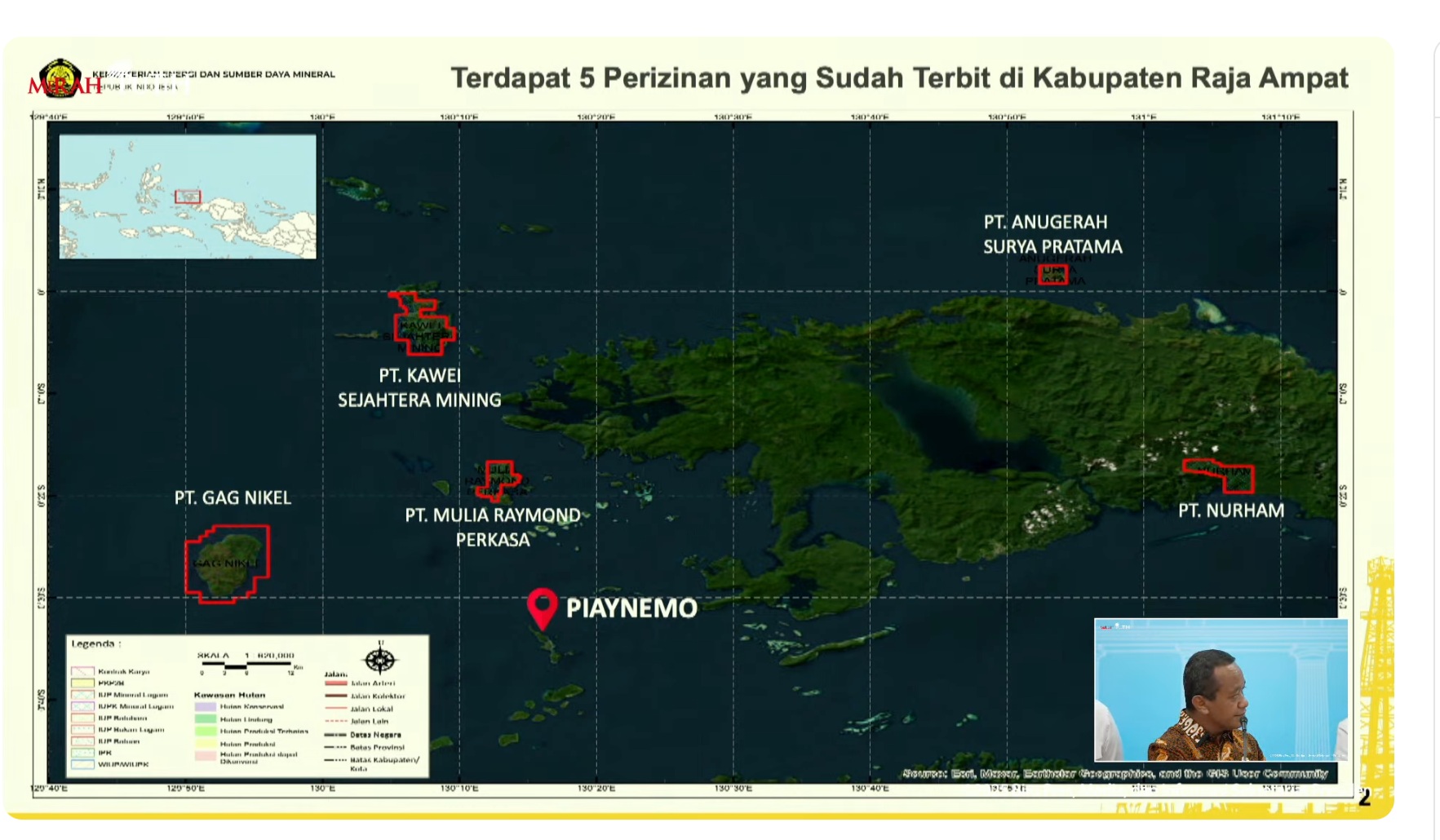 Terungkap! Peta Lokasi 5 Tambang Nikel di Raja Ampat, Termasuk PT Gag Nikel