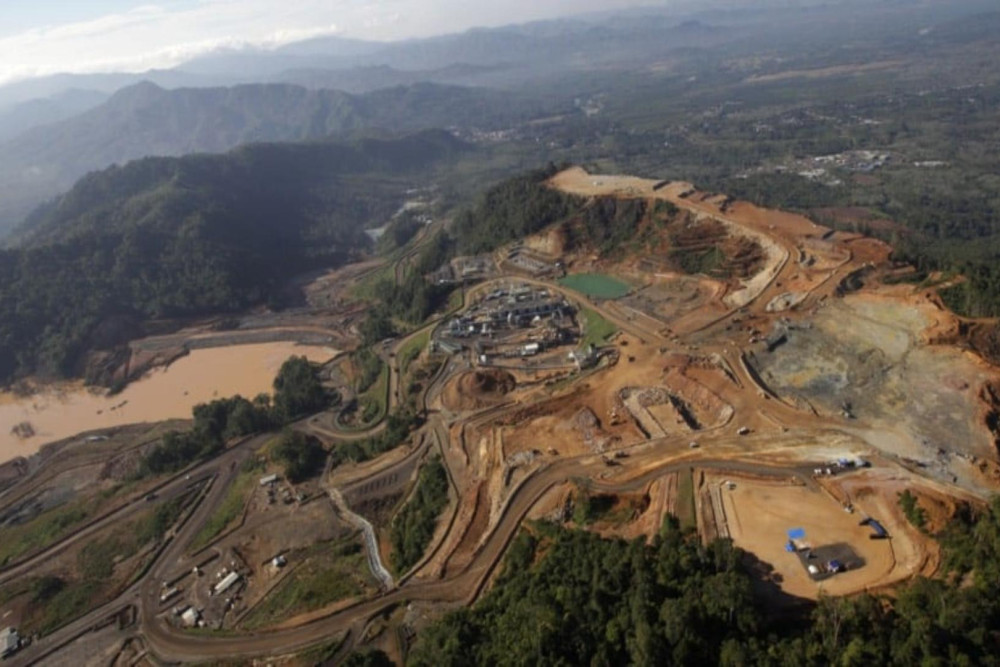 Tambang Martabe yang dikelola entitas UNTR Agincourt Resources