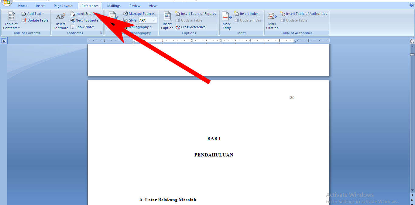 Cara Membuat Daftar Isi Otomatis Di Microsoft Word Dengan Mudah