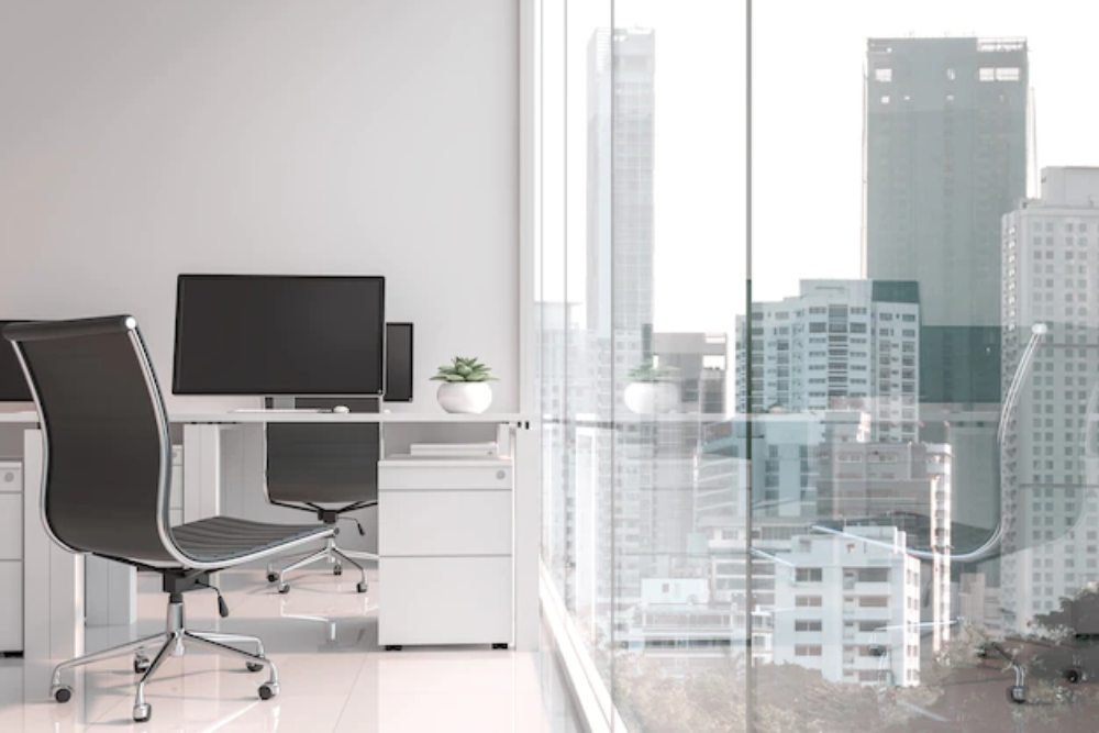 Ilustrasi kantor - Freepik