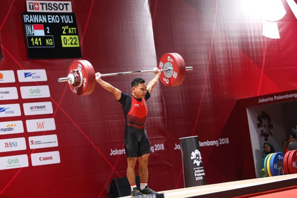 Asian Games 2018: Menko PMK Bangga Angkat Besi Sumbang Medali Emas