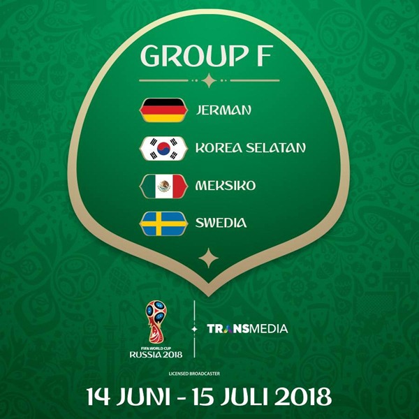 Jadwal Siaran Langsung Piala Dunia 2018 di Trans TV, Trans7