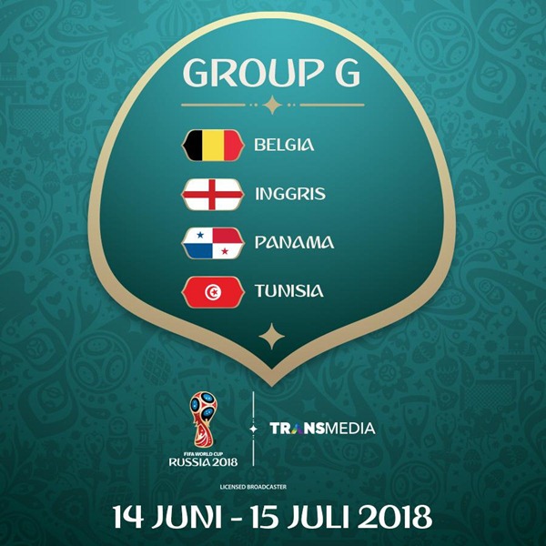 Jadwal Siaran Langsung Piala Dunia 2018 di Trans TV, Trans7