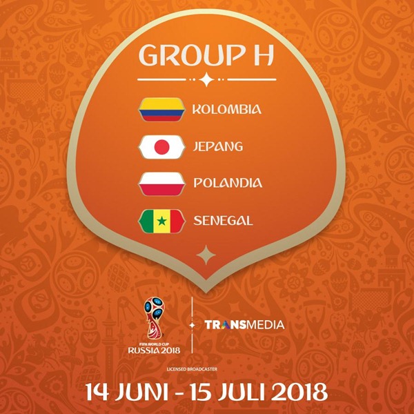 Jadwal Siaran Langsung Piala Dunia 2018 di Trans TV, Trans7