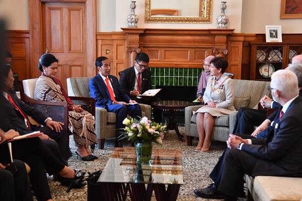 Presiden Jokowi Bahas Isu Persamaan Gender Hingga Ekonomi Dengan Gubernur Jenderal Selandia Baru
